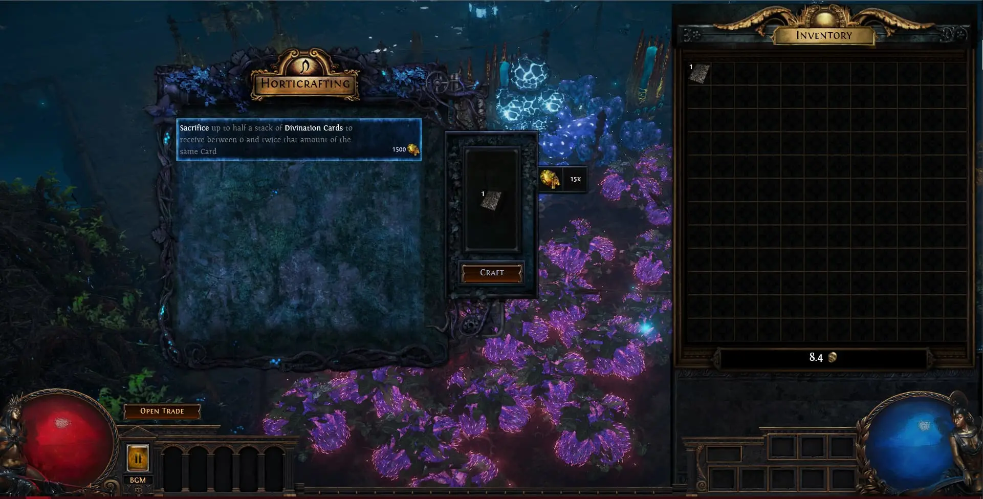 Path of Exile Harvest Game
